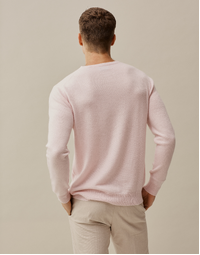 Ernest Classic Crew in Blossom Pink Small