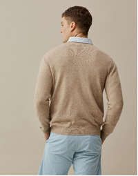 Ernest Classic Crew in Oat Small
