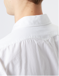 Genova Classic Cotton Shirt T4315 Bianco (S)