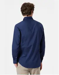 Genova Classic Cotton Voile Shirt T0278 Blue (S)