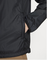 Nylon Jacket with Hood Black (M)
