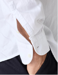 Genova Cotton Viscose Shirt T0102 Bianco (S)