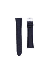 JEAN ROUSSEAU PARIS | Calf Watch Strap 5 Width 20/16 | Black