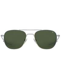 AMERICAN OPTICAL | Original Pilot | Matte Silver Green | Size 55