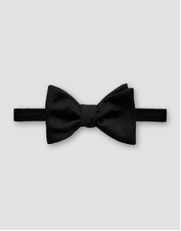 ETON | Self Tie Silk Bow Tie | Black