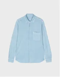 Cotton Jersey Shirt Sky Blue (L)