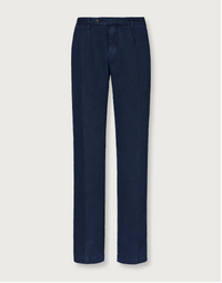 Ionio2 Cotton Hemp Trousers T2235 Blue (48) 