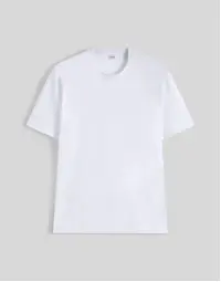 Cotton Jersey T-Shirt White (M)