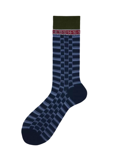 ALTO MILANO | Jubilee Socks | Blue Royal