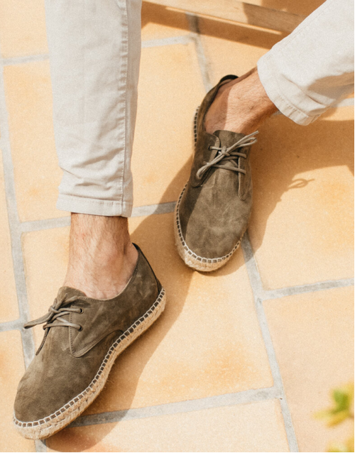 MESTRE | Men's Espadrille | Khaki
