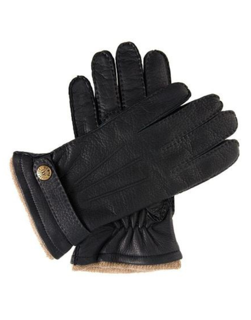 DENTS | Gloucester Cashmere Lined Leather Gloves | Navy