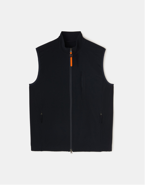 ASPESI | Gilet Skin Nylon Stretch Vest | Navy
