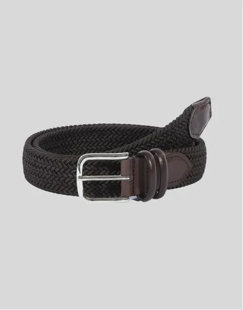 Gavazzeni | Marte Stretch Belt | Lead Grey