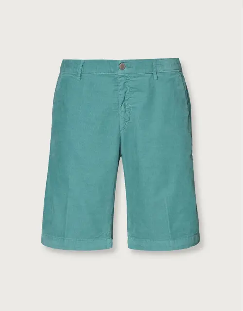 MASSIMO ALBA | Vela Baby Corduroy Shorts | Marine