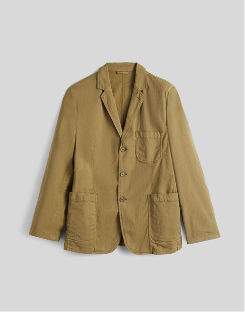 ASPESI | Lyocell Cotton Samuraki Blazer | Tobacco