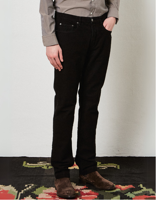 MASSIMO ALBA | Alunga Five Pocket Trousers | Black