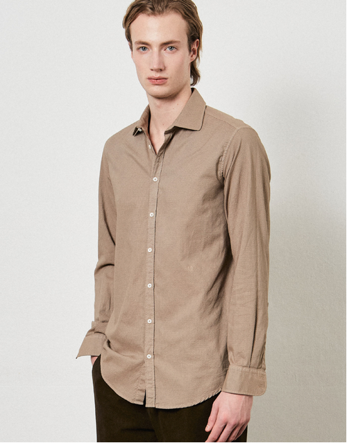 MASSIMO ALBA | Canary Cotton Shirt | Rusk