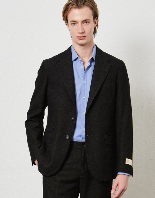 MASSIMO ALBA | Catch2 Wool Blazer | Dark Green